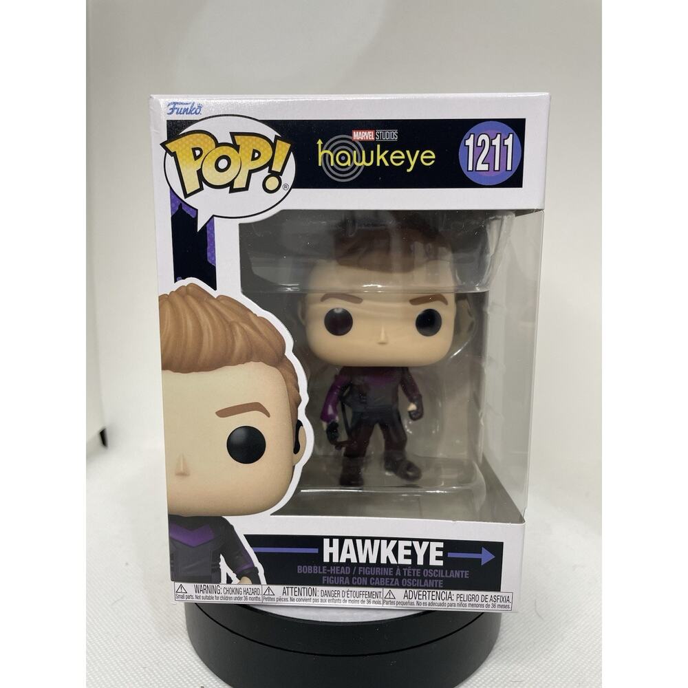 Funko Pop! Vinyl: Marvel - Hawkeye #1211 - With Pop Protector